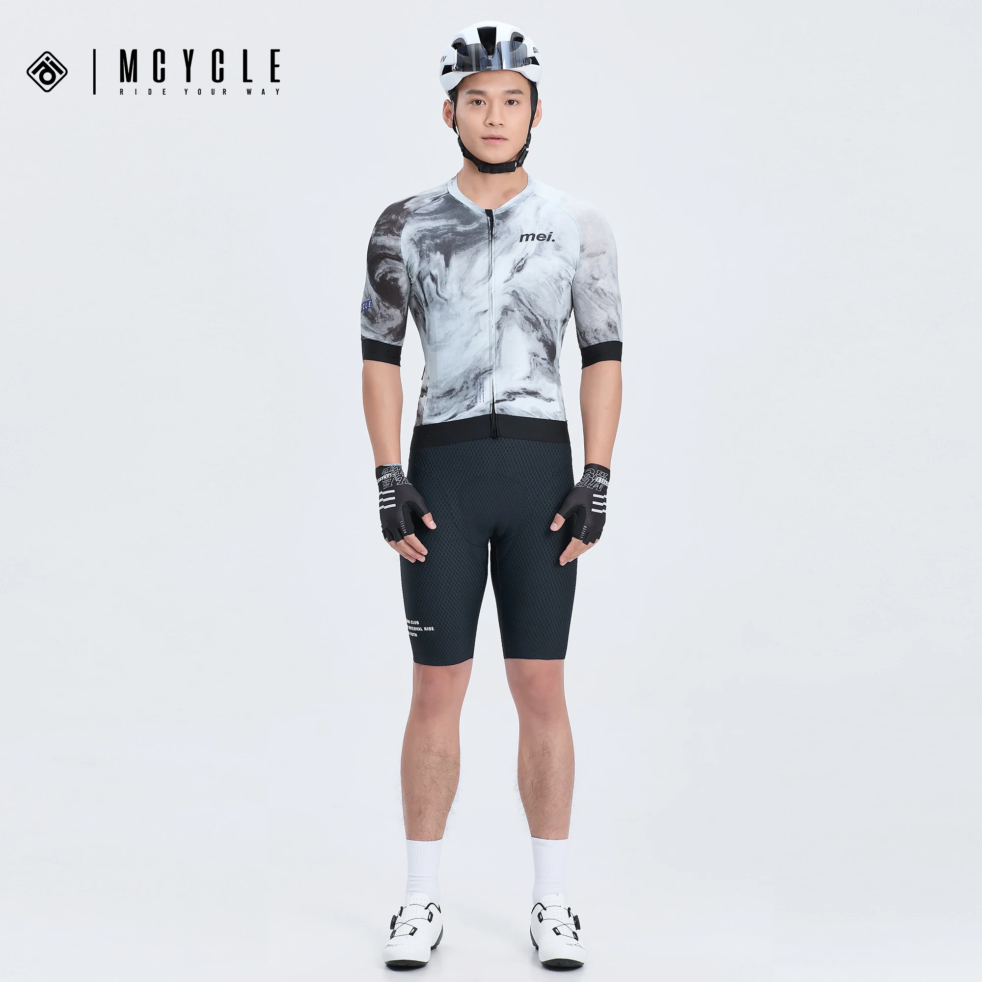 Mcycle New Design Men's Short Sleeve Cycling Wear Clothing ODM OEM Bike Jerseys Service Wholesales Cycling Jersey