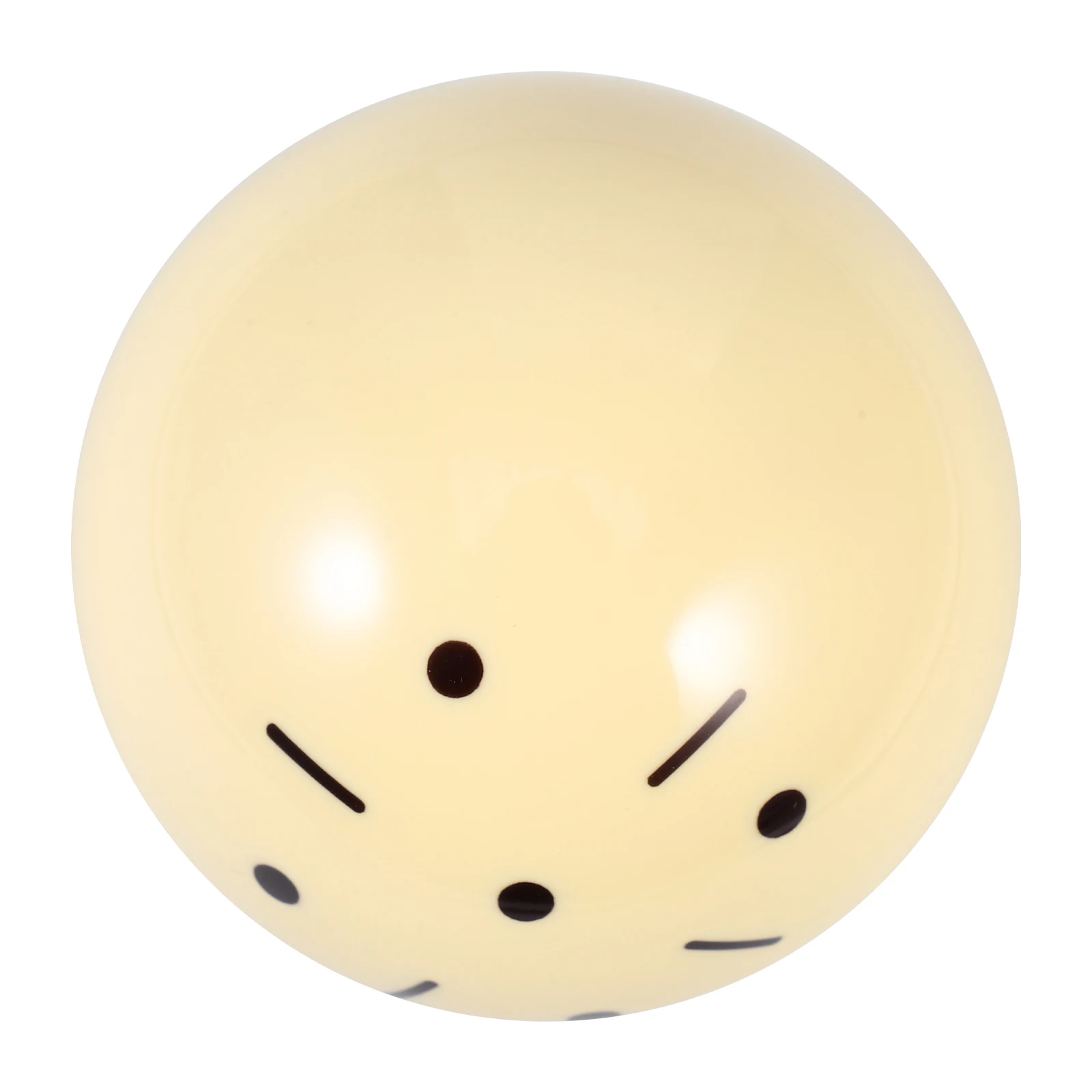 

White Cue Ball For Chinese 8-Ball Billiards High Precision Smooth Surface Durable Training Practice Room Pool Table Billiard