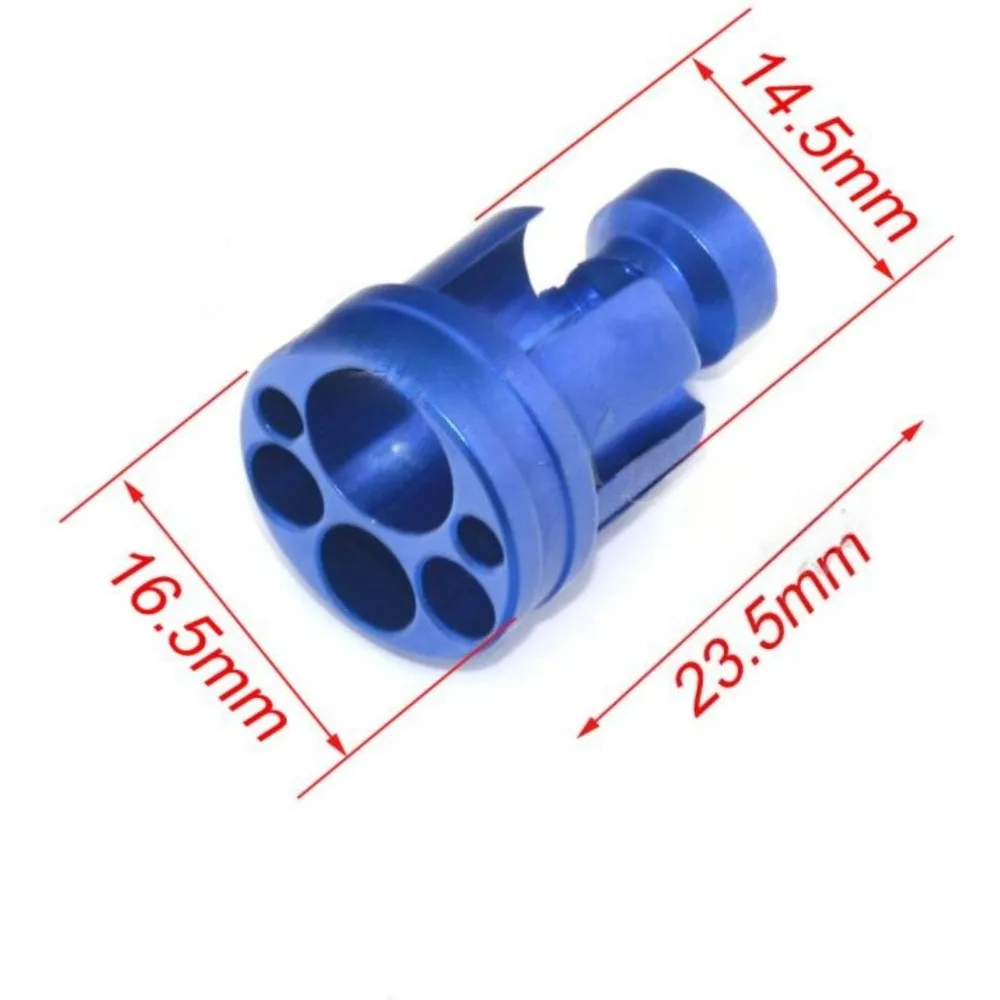 DLE20 20cc Engine Muffler Fixed Wing Model Aircraft Accessory CNC Machining Silicone Tubing Engine Model Muffler Accessory