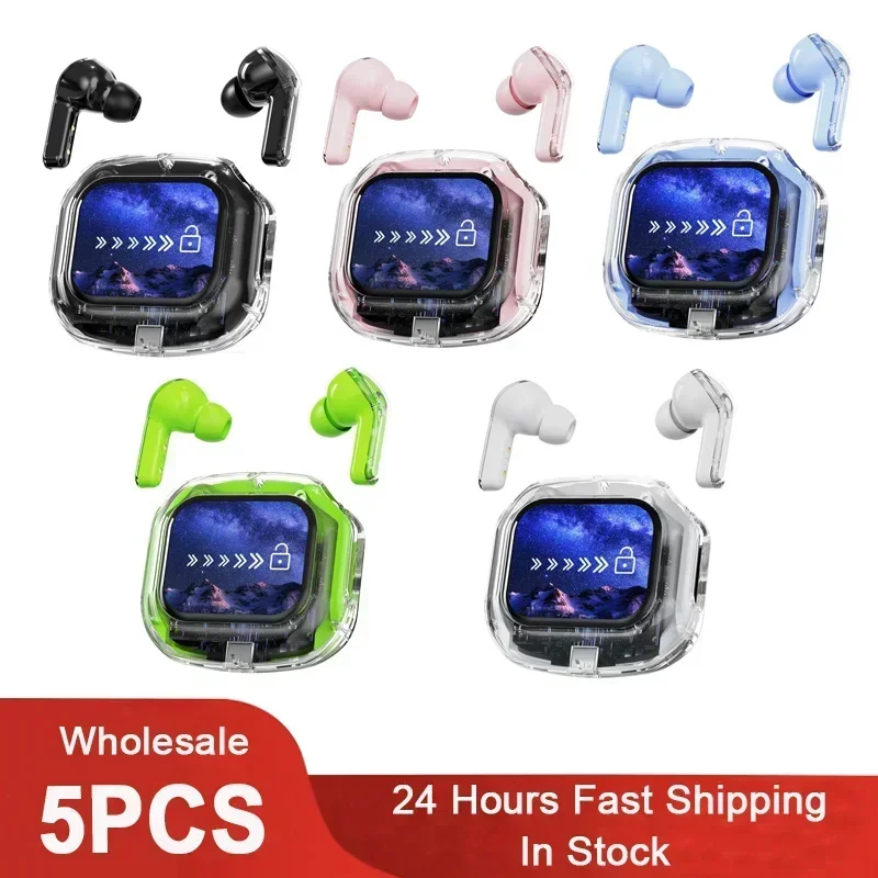 

2025 new Air Max Wireless Bluetooth Earphone Binaural Small In Ear Buds Sports Stereo Bass TWS Earbuds Headsets 5Pcs/Lot