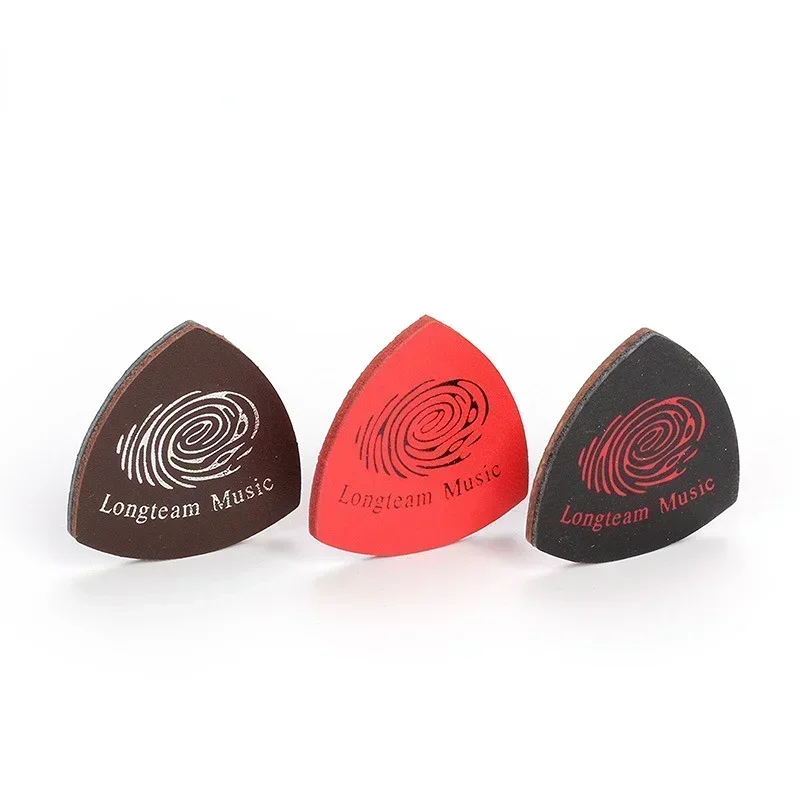 Comfortable Premium Double-sided Soft Multi-color Bass Picks Picks for Ukulele Musical Instrument Excellent Gift