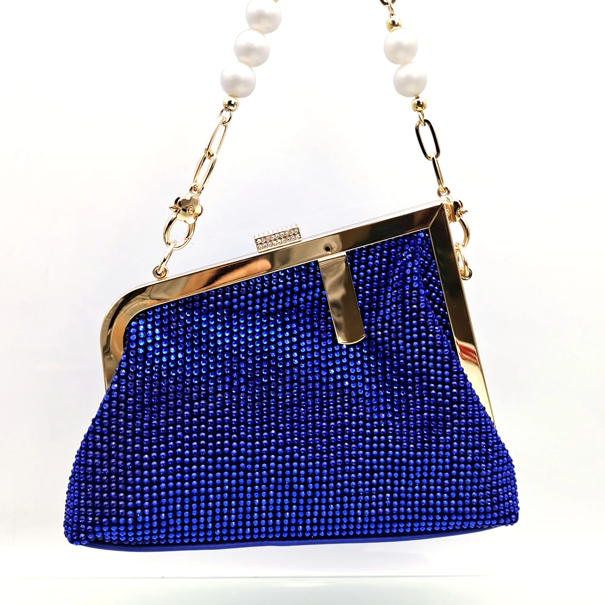 

Italian Design Women's Banquet Bag Fashion Handbags Party Bag Rhinestone Decoration Commuting Bag