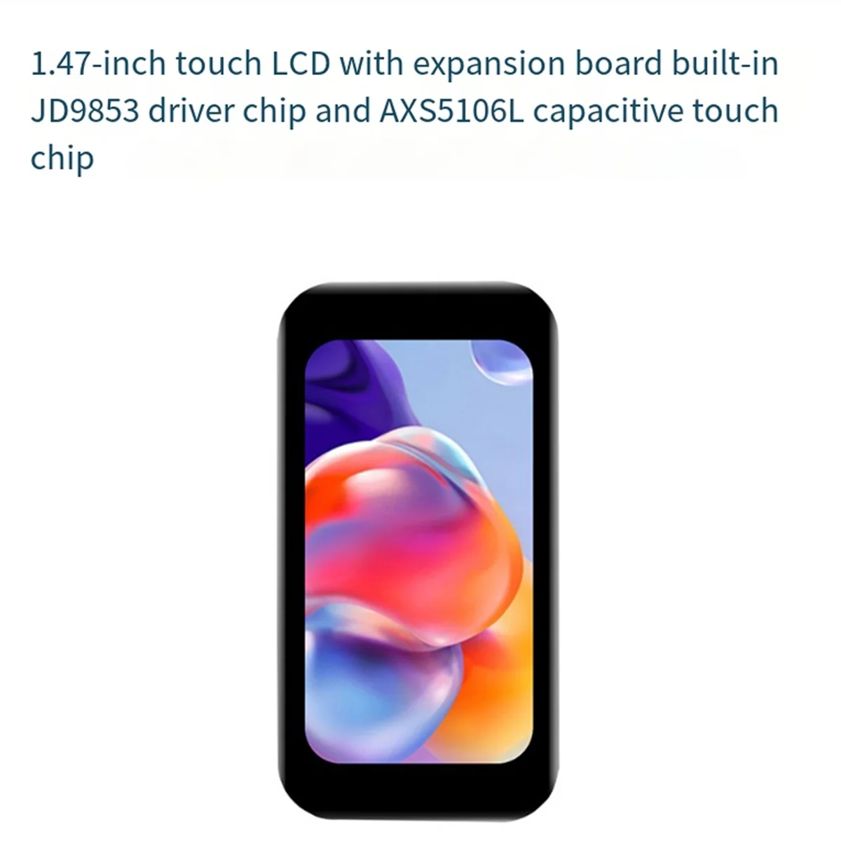 A03R For 1.47 Inch LCD Display Module 172x320 IPS Screen with Expansion Board SPI/I2C Interface Communication