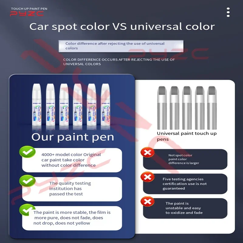 لـ MG Mulan MG4 مجموعة أقلام اللمس - مزيل خدوش السيارة لإصلاح الخدوش مع فرشاة DIY ملحقات السيارات