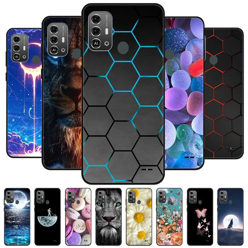 For ZTE Blade A53 Pro Case Shockproof Flower Back Cover For ZTE Blade A53 Pro astronaut Soft Silicone Phone Fundas Bumper A53Pro