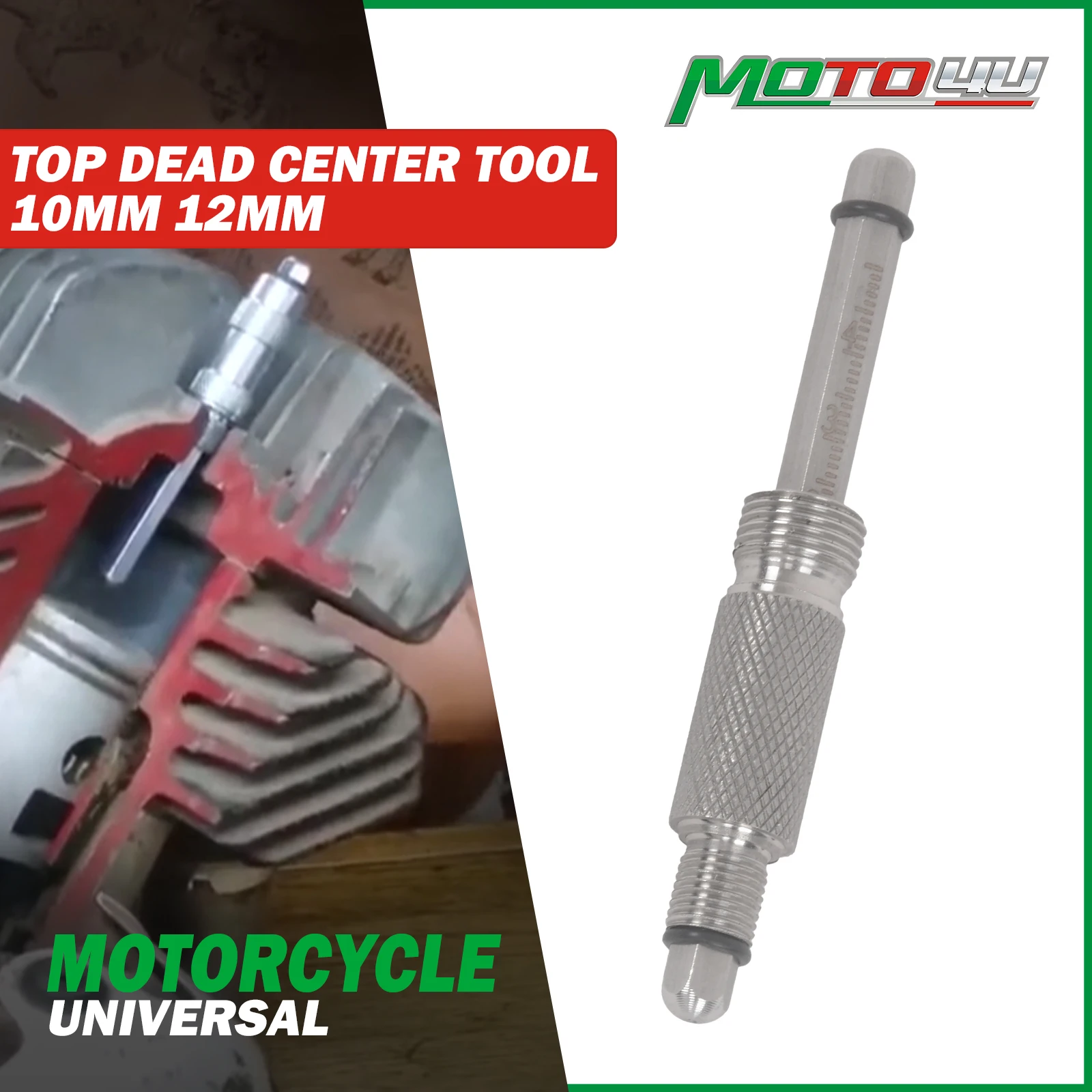 1PC Stainless Steel Racing Top Dead Center TDC Timing Tool For 10-12mm