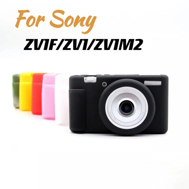 

Camera Cover Bag For Sony ZV-1 Mark II ZV1M2 Protective Case Dustproof Scratchproof ZV1F ZV-1F Accessory Silicone
