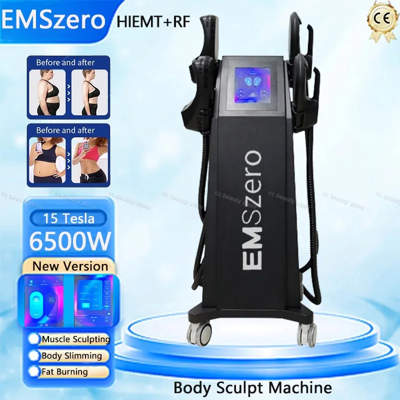 

Hi-emt Emszero Neo 15 Tesla RF 2024 Machine Professional Body Sculpt 6500W Ems zero Muscle Stimulator Slimming Nova Device