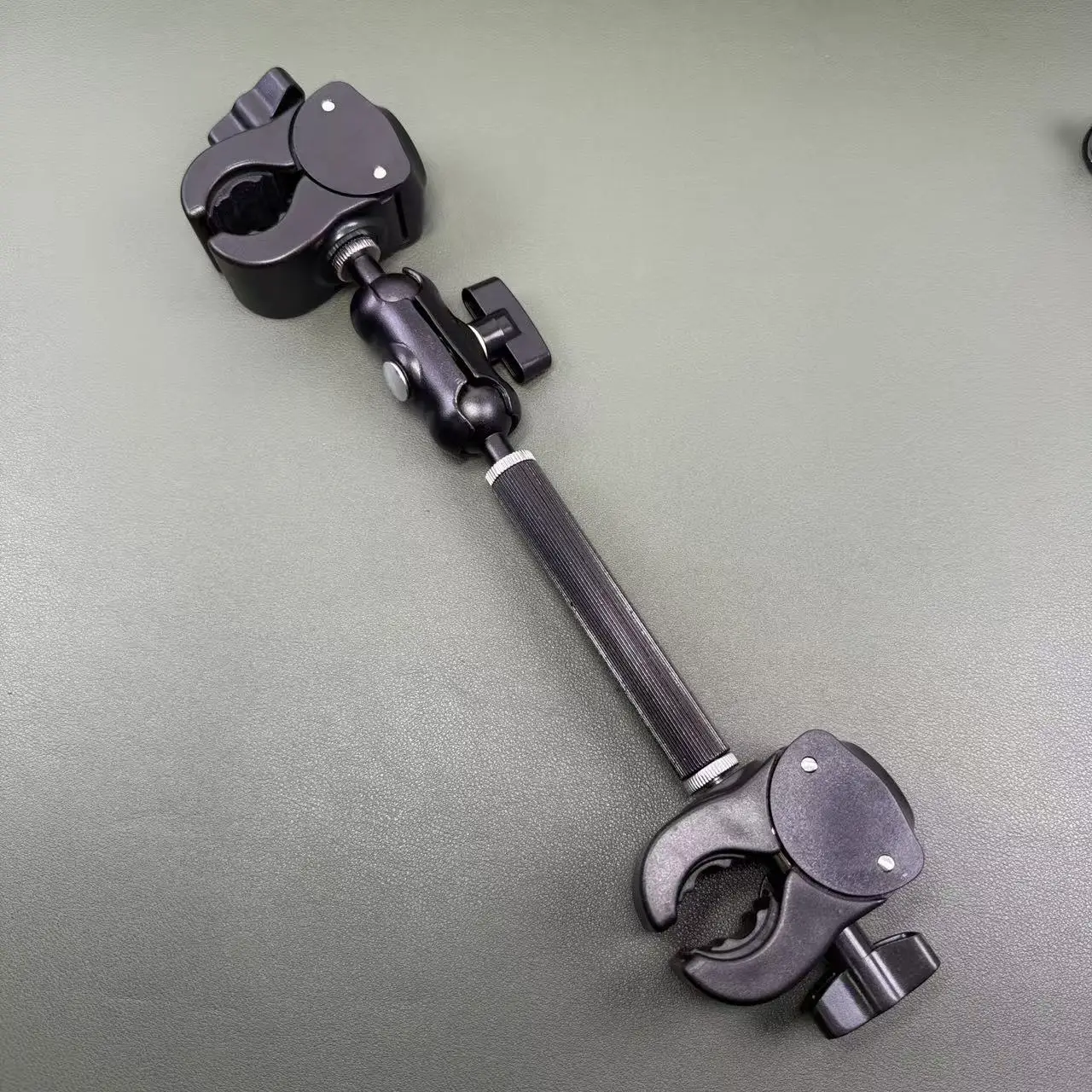 

Universal Desk Round Tube Mount Fixed Clip Aluminum Extension Rod Metal Ball Head 360° Rotatable Multi-Function