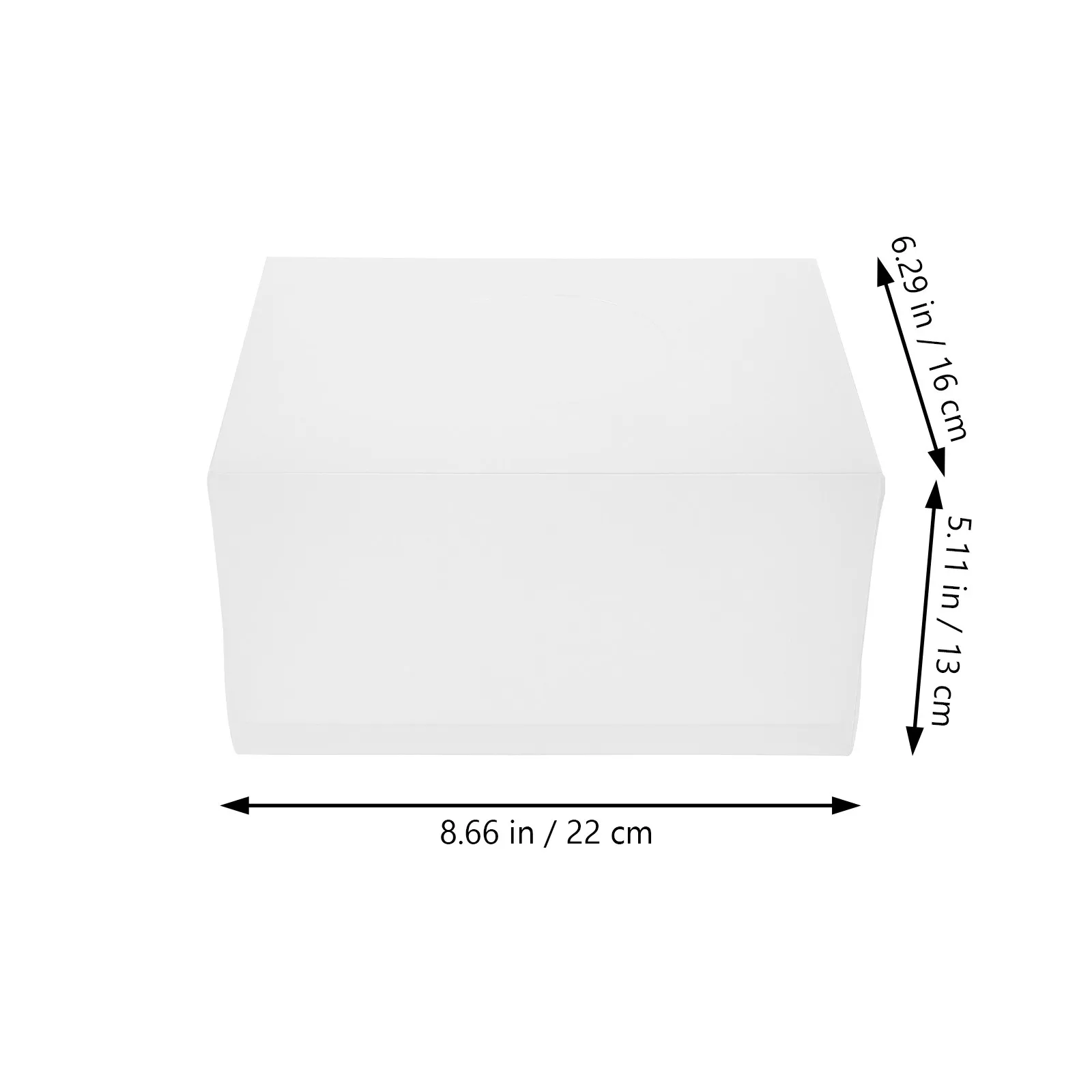 Raffle Ticket Box Large Capacity Sturdy PP Lottery Container for Party Meeting Annual Event Multi-Functional Donation Ballot view 4
