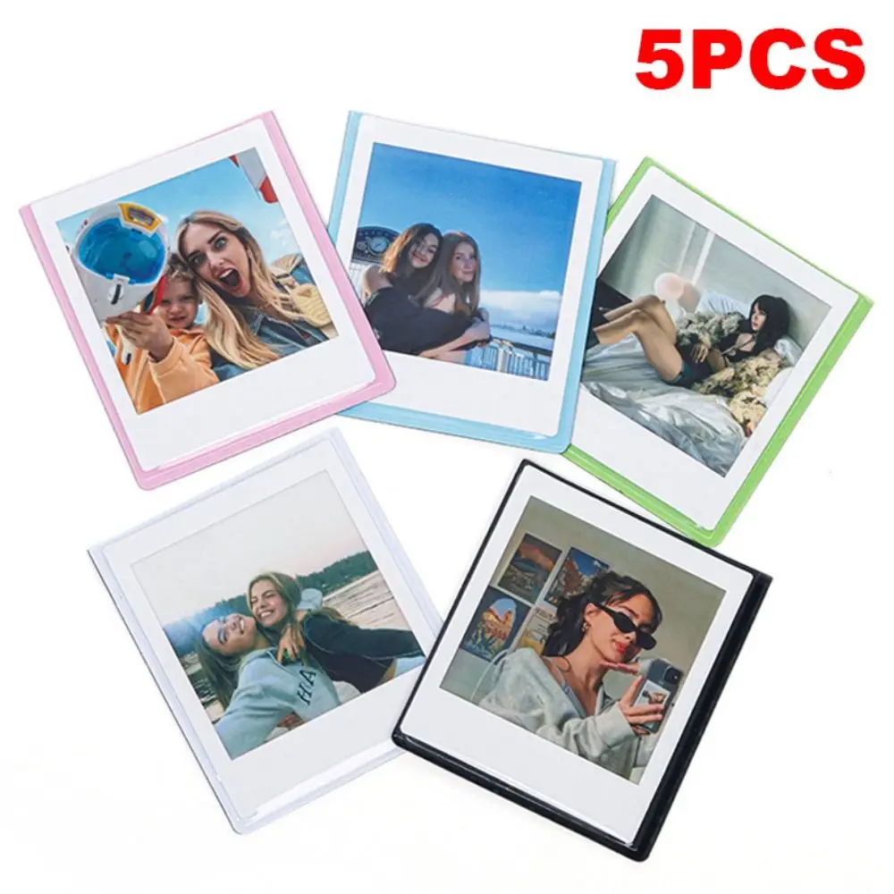 5PCS Photograph Magnetic Photo Frame Card Stamp Fridge Magnet Creative Colorful for Fujifilm Instax SQUARE SQ1 SQ6 SQ10 SQ20