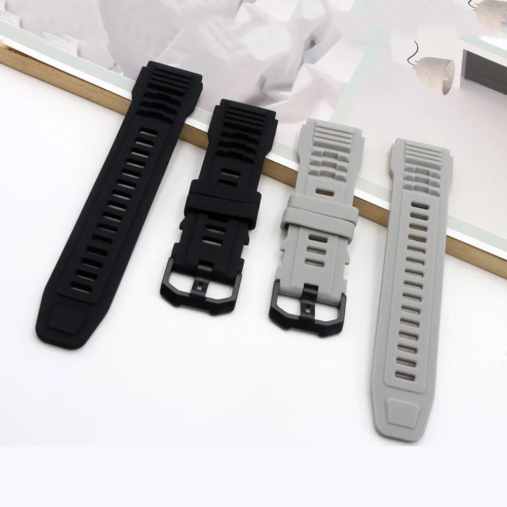 Amazfit T-Rex Ultra 2023 A2142 용 회색 교체 실리콘 밴드 Huami T-Rex Ultra 손목 밴드 용 Smartwatch 스포츠 시계 스트랩