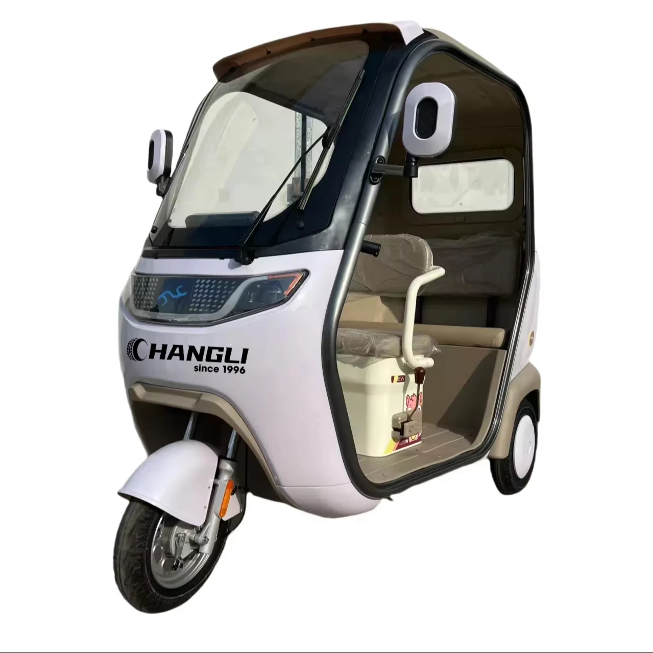 

CHANGLI Electric Tricycle 3 Wheel Electric Motorcycle Low Speed Long Range 3 Wheels Electric Scooter with Roof