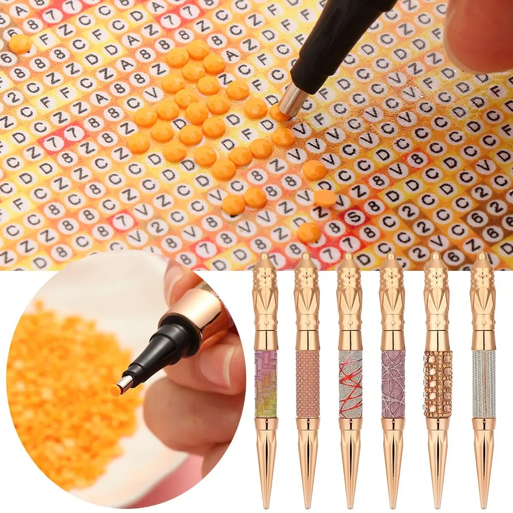 5D Cross Stitch Embroidery Point Drill Pens Diamond Painting Pen Glitter Diamond Diamond Painting Accessories