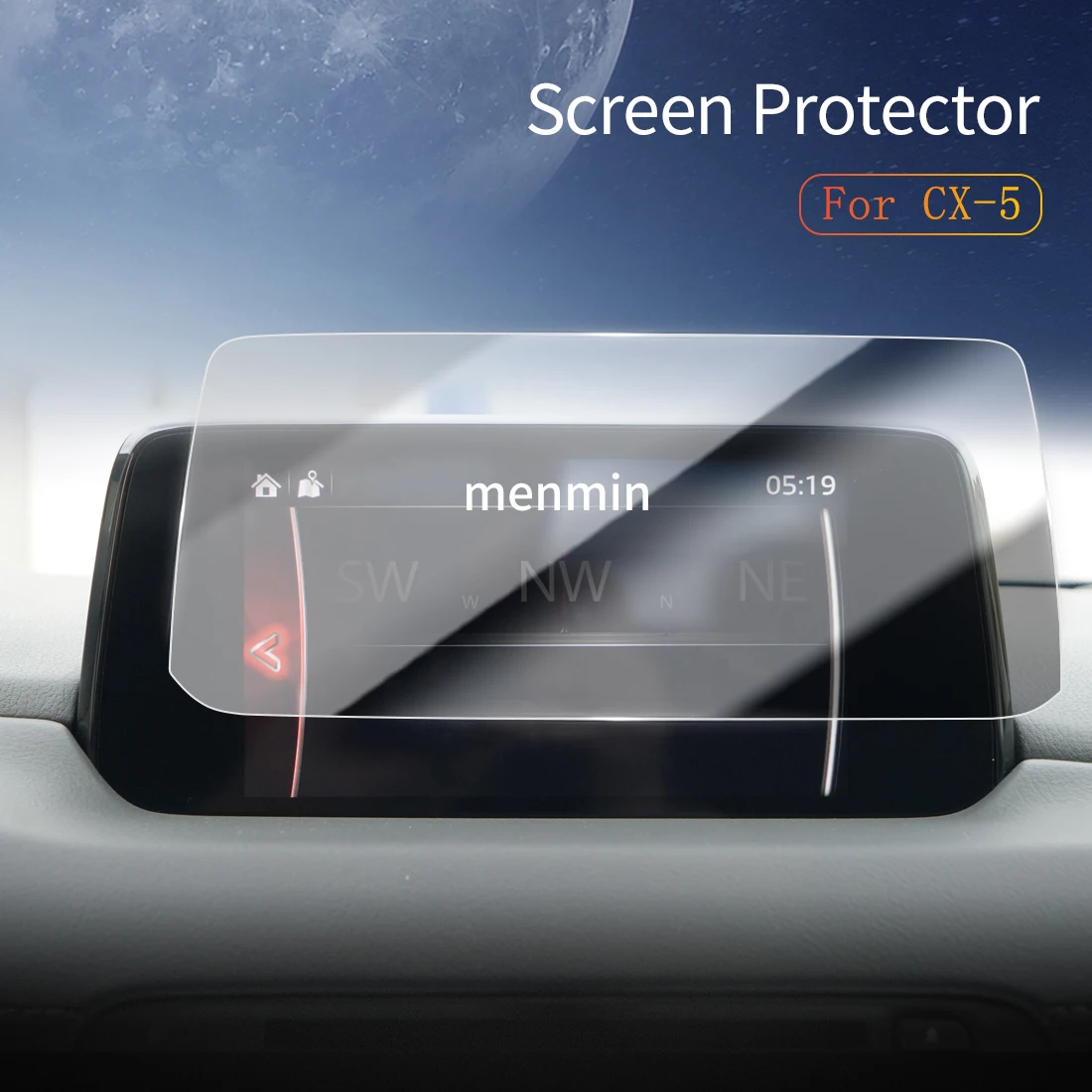

Car Stickers Dash Carplay Mirror Screen Protector Display Tempered Glass Protective Film Vehicle Accessories For MAZDA CX-5 2021