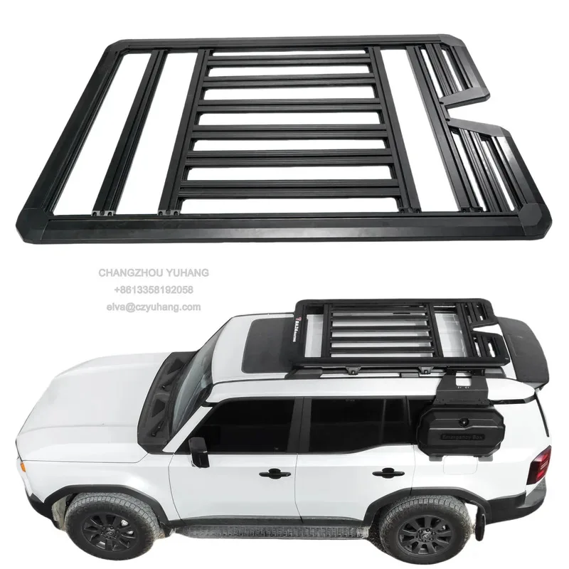 

Car Roof Racks Roof Platform for Land Cruiser Prado 250 J250 LC250 Lage Rack Cargo Cer LC250 Roof Basket