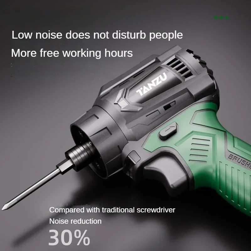 16.8V precision brushless motor electric hand drill 80N.M torque cordless electric screwdriver furniture maintenance power tool