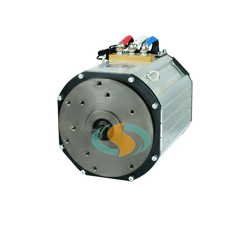 10 kw 1800 rpm 96/72v 3 phase AC electric motor For Low-speed electric passenger cars