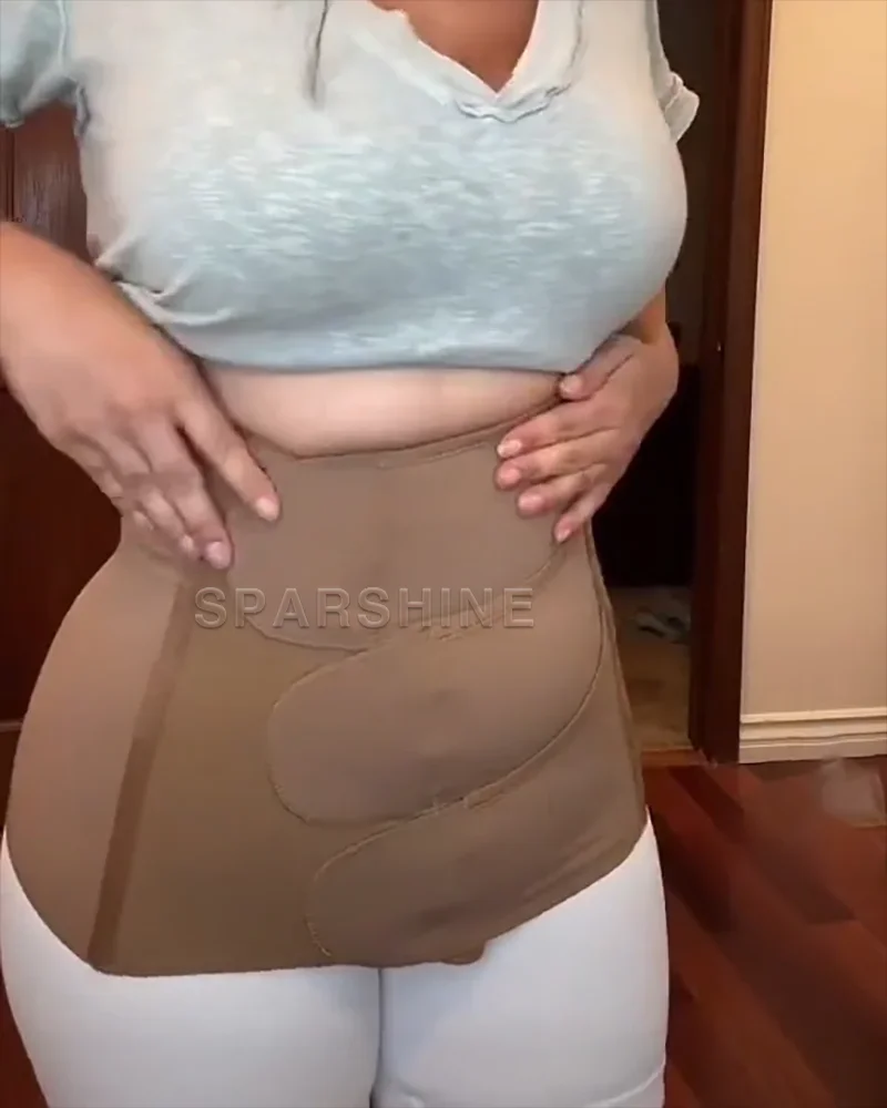 Fajas Colombianas Adjustable Double Compression Slimming Shapewear Body Shaper Butt Lifter Flat Belly Bodysuit