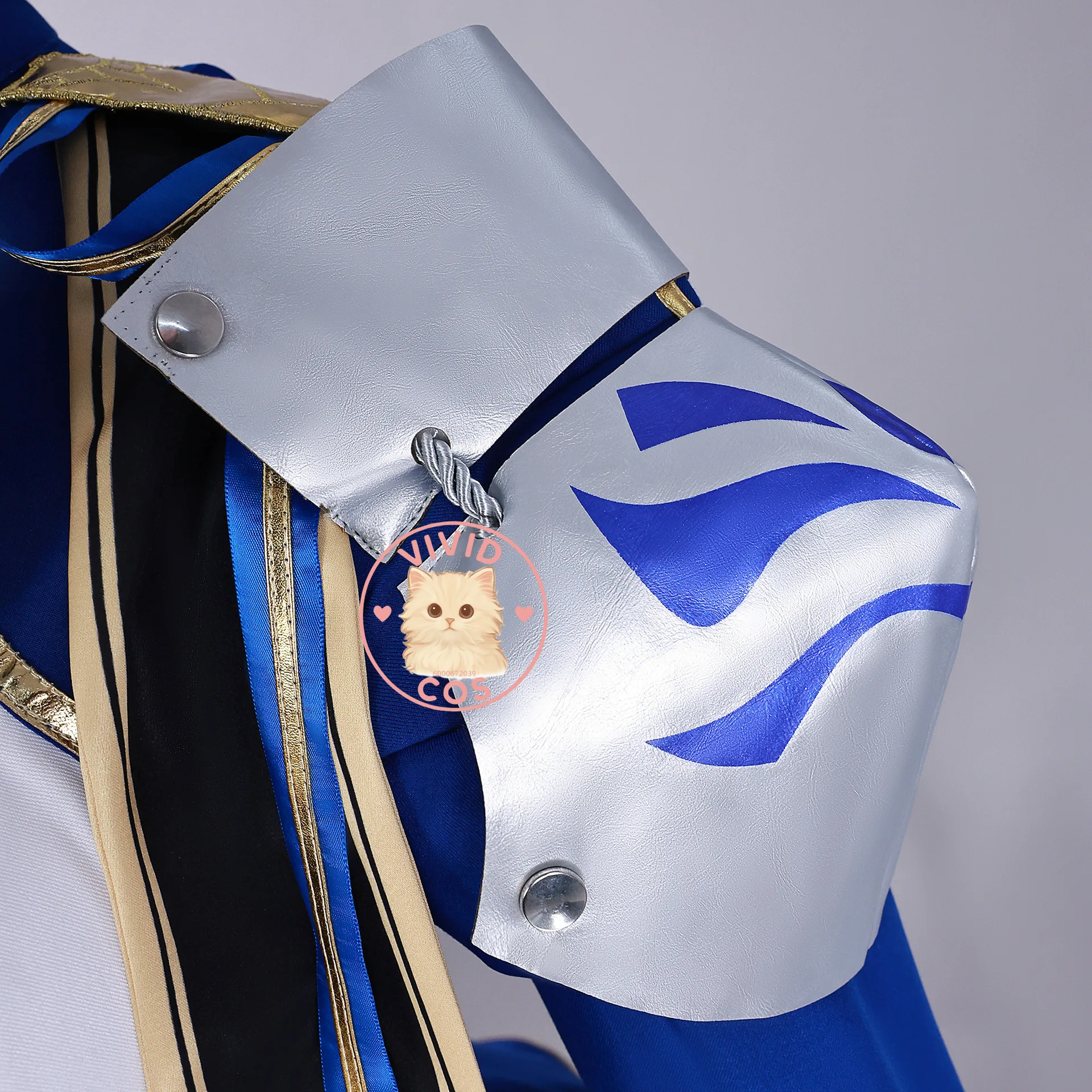 Game Honkai: Star Rail Cosplay Costume Anime Saber Role Play High Quality Clothes Blue Uniform Suits for Women Comic Con Party