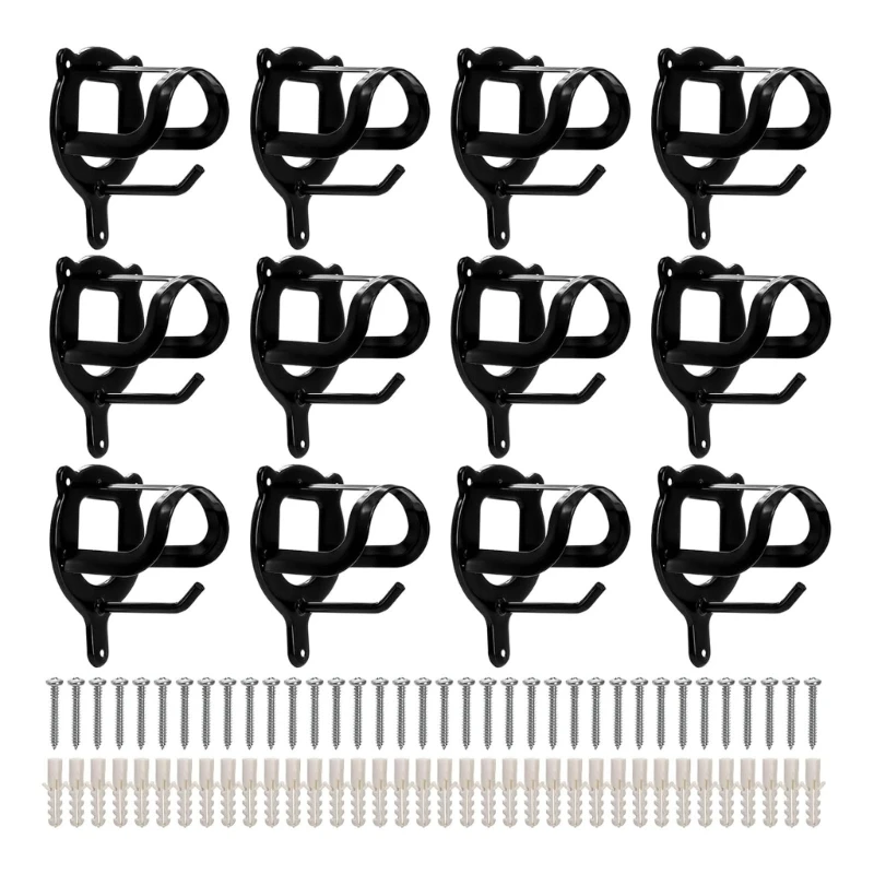 G6DE Pack of 12 Iron Building Fasteners for Horse Care Products Permanent Plan
