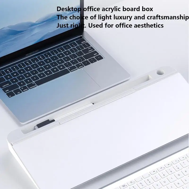 Multifunction Desktop Whiteboard Erasable Note Memo Board Wrist Rest And Phone Keyboard Stand Desktop Organizer office supplies