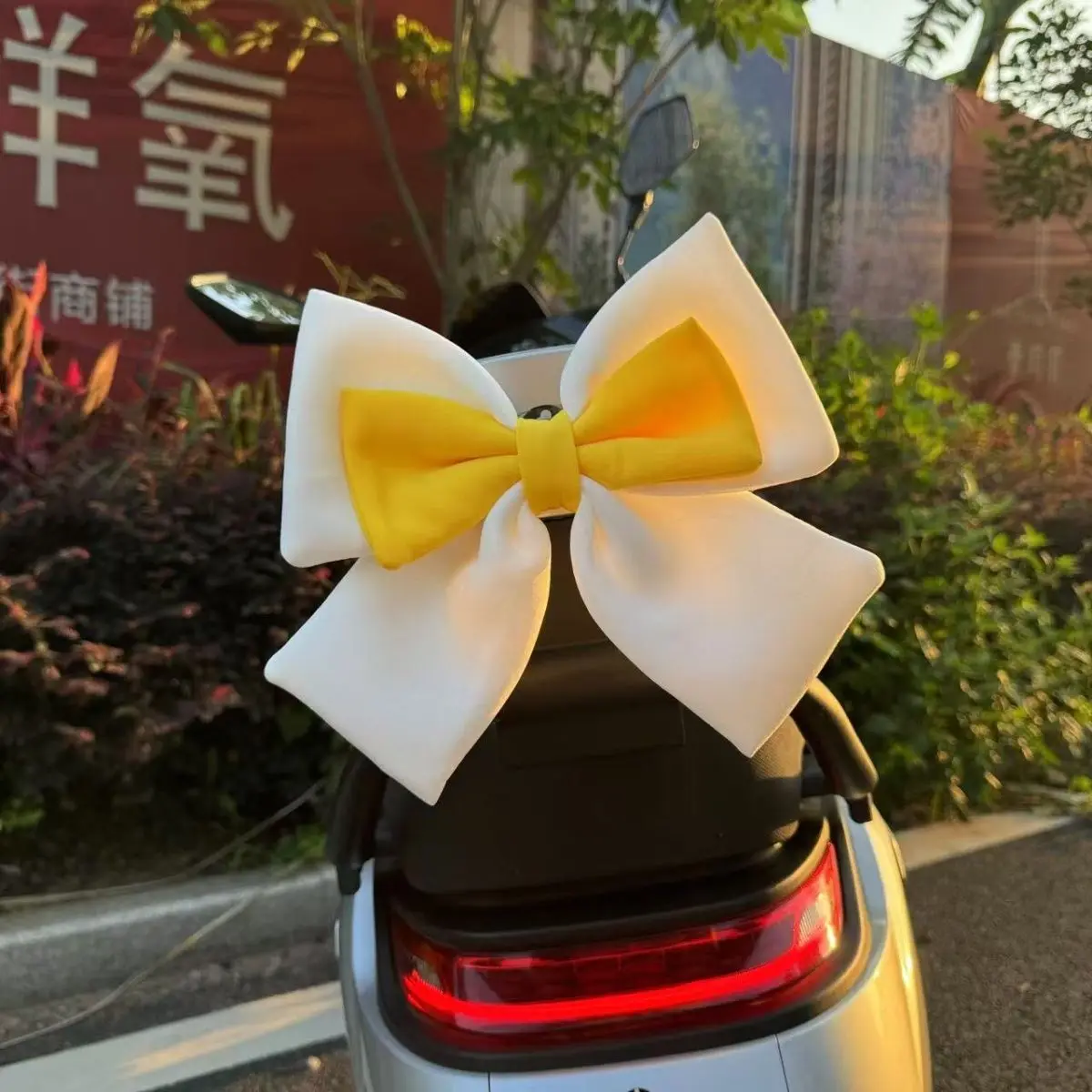 

Electric car decoration small accessories bow decoration sticker