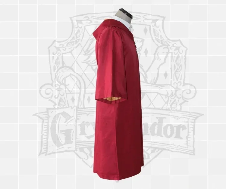 Cosplay Costume Quidditch Robe Cloak For Harri Potter Gryffindor Slytherin School Uniform For Adult Party Magican School Cloth