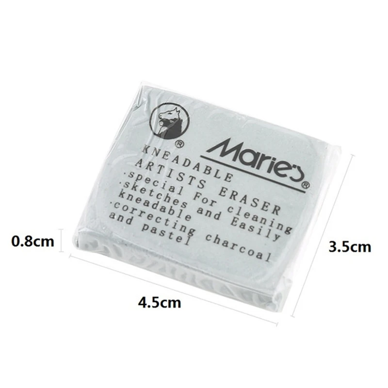 Maries pittura plasticità gomma gomma morbida Wipe highlight gomma impastata per disegno artistico Design schizzo plastilina cancelleria