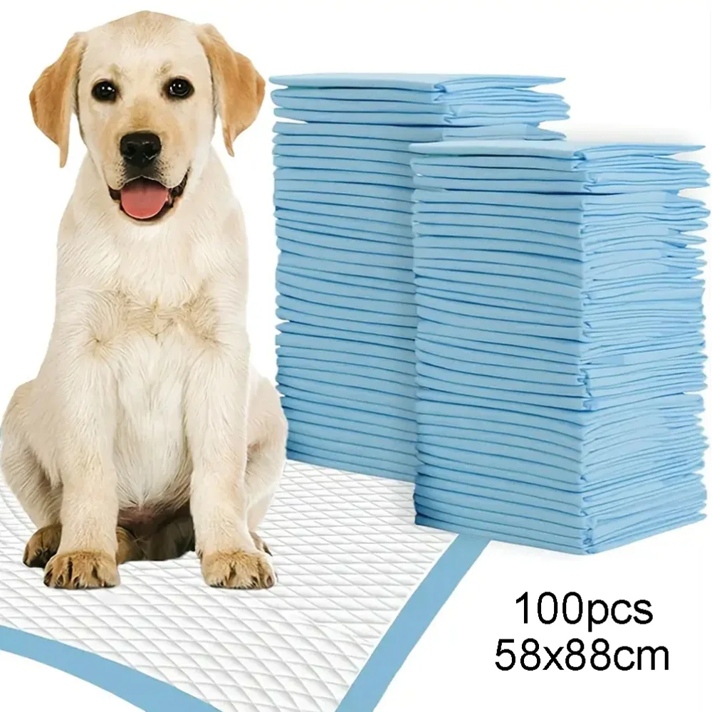 100 Pack Heavy Duty Leakproof Dog Pads