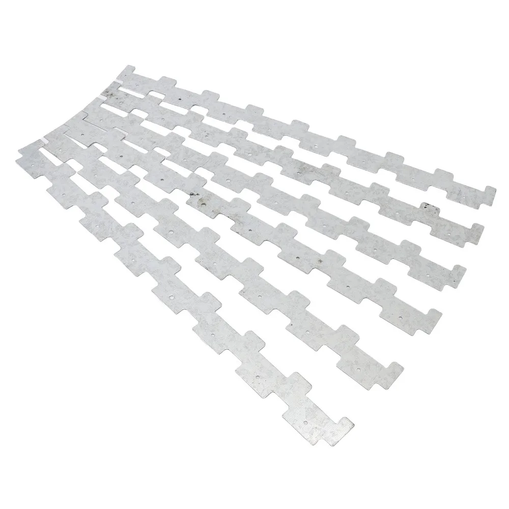 10pcs Wear-Resistant Beehive Frame Spacers Uniform Spacing Stainless Steel Bee Box Spacing Tool Beehive Frame Strip Apiary Setup