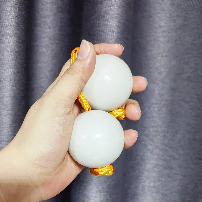 Afrikanische Asalato-Shaker, Rhythmus-Fingerspitze, mehrfarbige Sand-Eier, Schlaginstrument, ABS-Sandball für die Rhythmus-Übung
