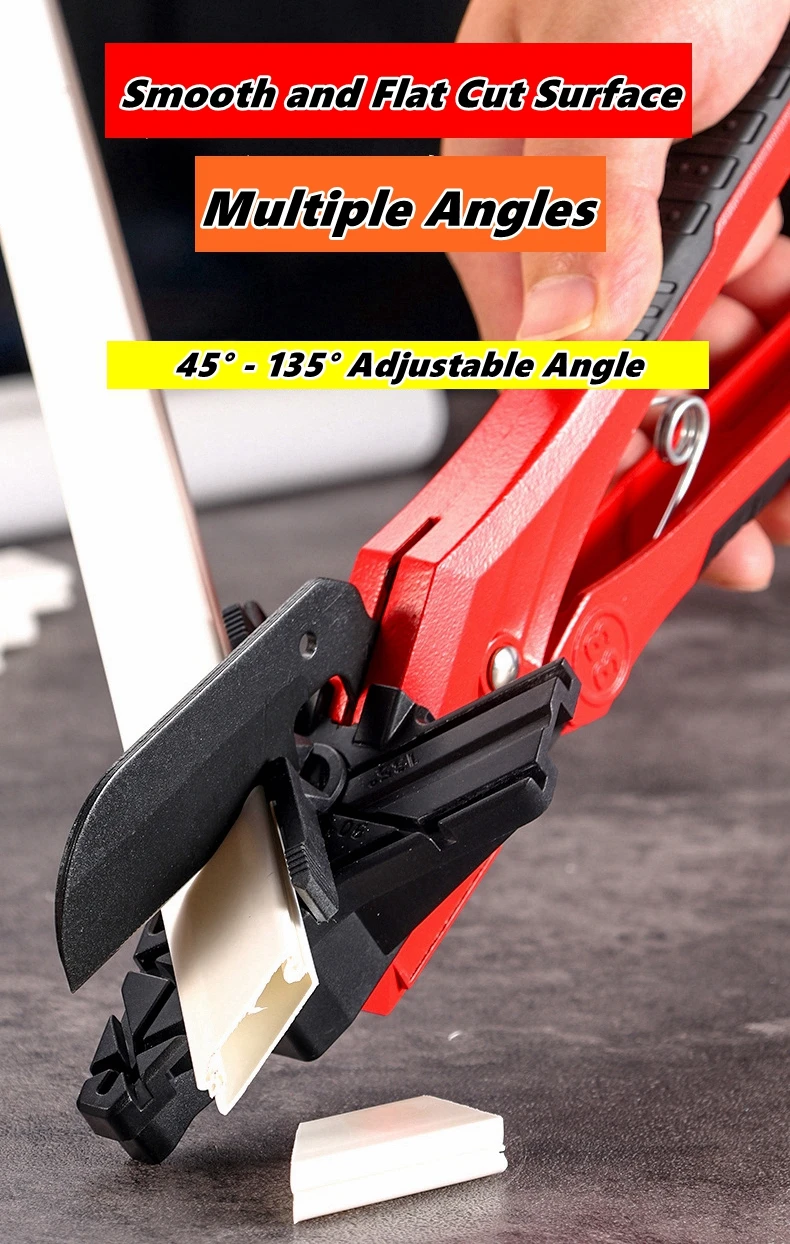 Tagliatubi rivestito in teflon: utensile da taglio ad alta precisione con lama affilata, design durevole, ideale per PVC, PEX, PP