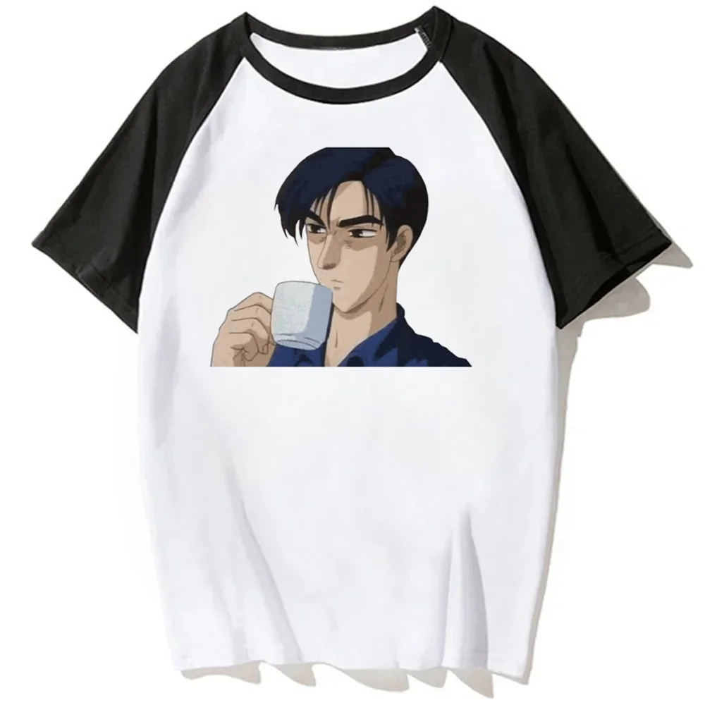 Initial d shirt teen korean fashion vintage summer harajuku japanese top tees kawaii gyaru cutecore streetwear