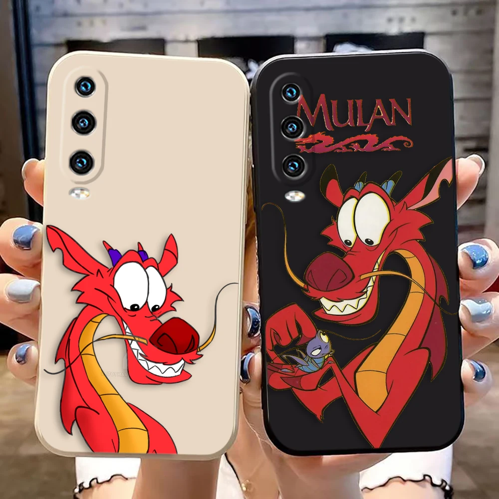 

Disney Dragon Mulan Mushu Cover Case For Huawei Mate 20 P20 P30 P40 NOVA 3I 6 7I 8I 9 SE Y7P Y9 HONOR 20 X5 X6B X7B X8B X9A Case