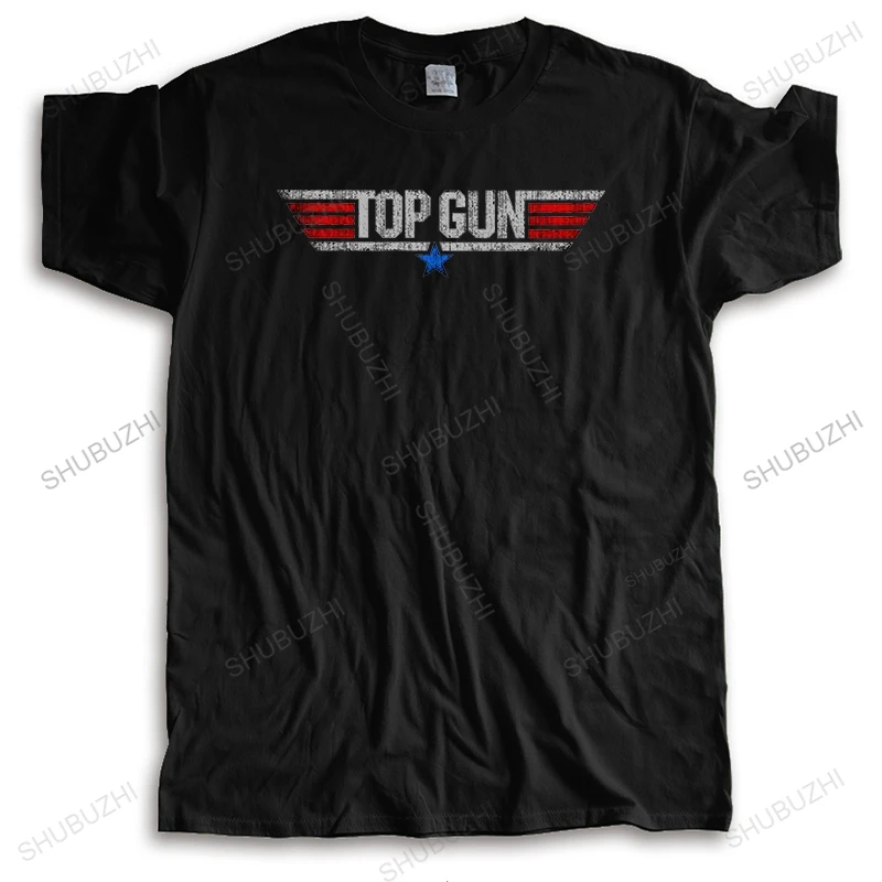 men t shirt brand cotton t-shirt summer fashion tops Gun Movie Logo Licensed Adult S-XXL men\'s top tees man summer teeshirt