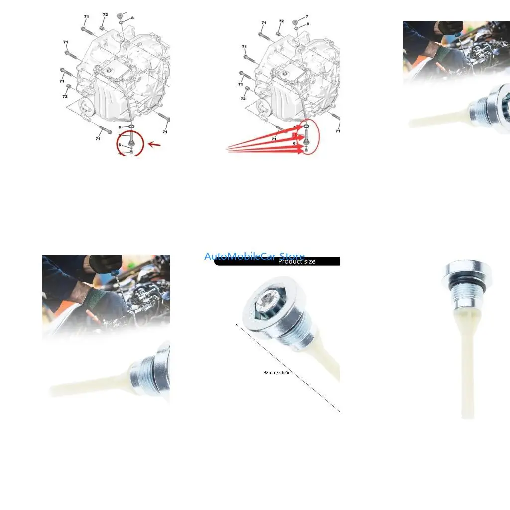 

G8TE Reliable Transmission Drain Plug Screw For 301 308 308S 408 508 508L 2008 3008 4008 5008 Fault Repair 9807979480 221347