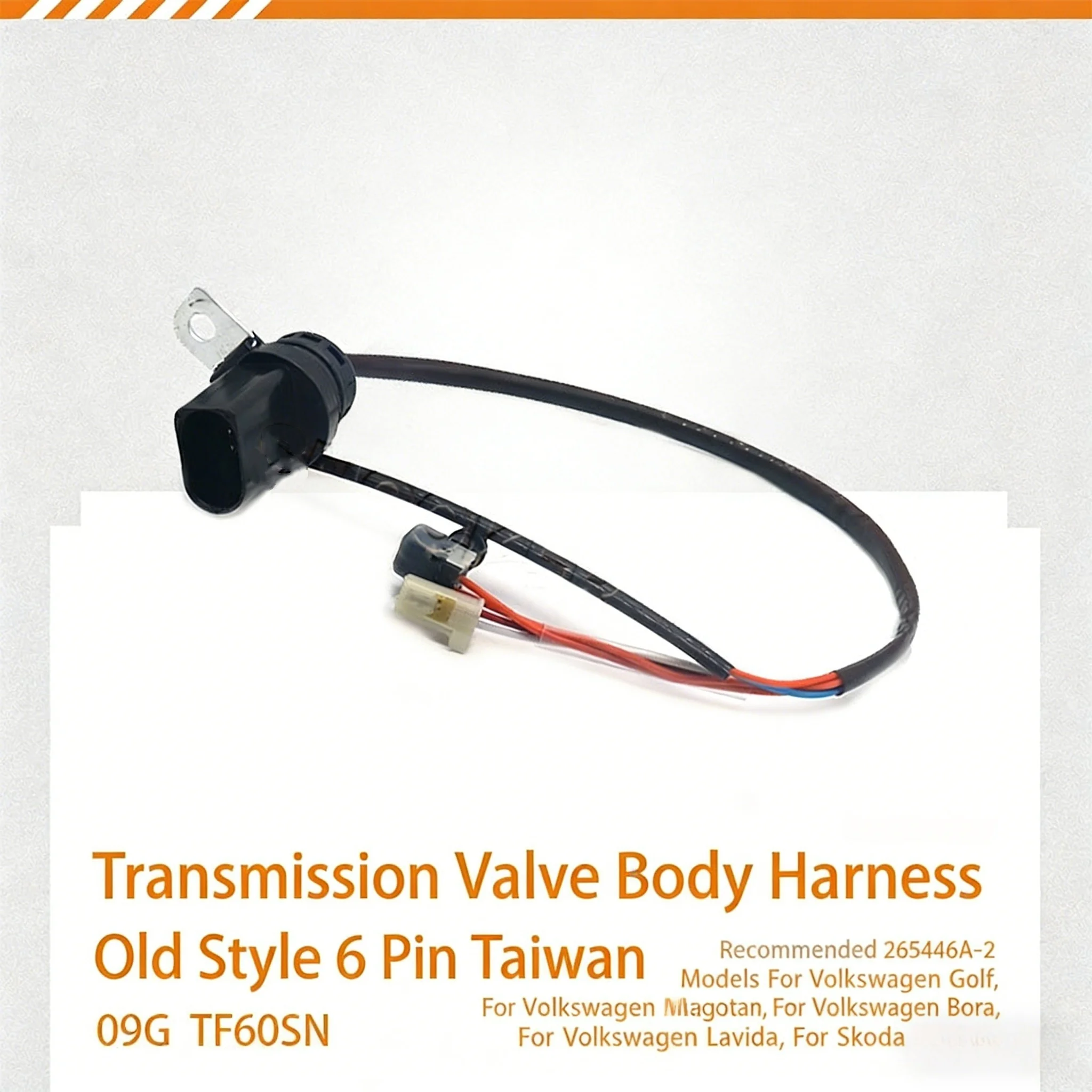 

For Volkswagen Sagitar Skoda Octavia Transmissions 09G TF-60SN Transmission Oil Manifold Wiring Harness 6-pin and 14-pin