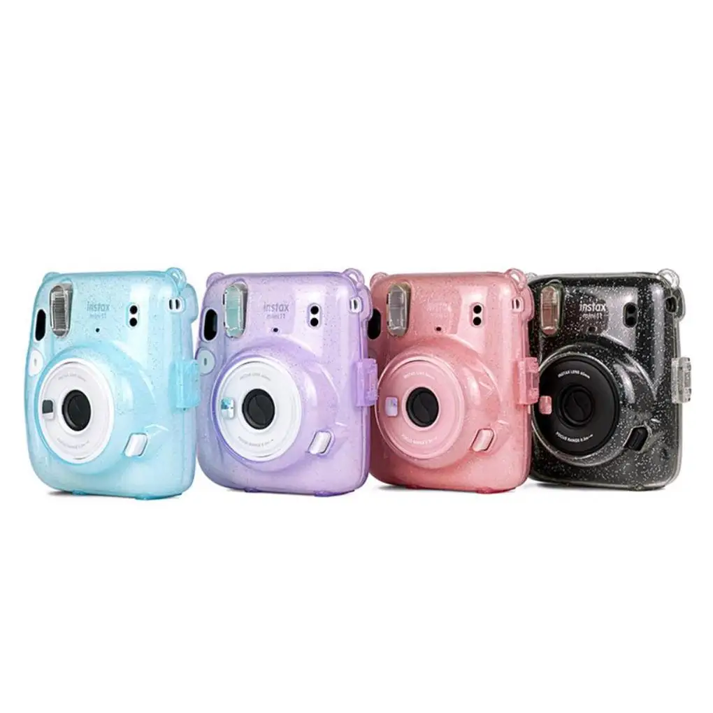 Camera Case Professional Exterior Frame Storage Holder Anti-scratching Protective Covers Replacement for Mini 11 Purple