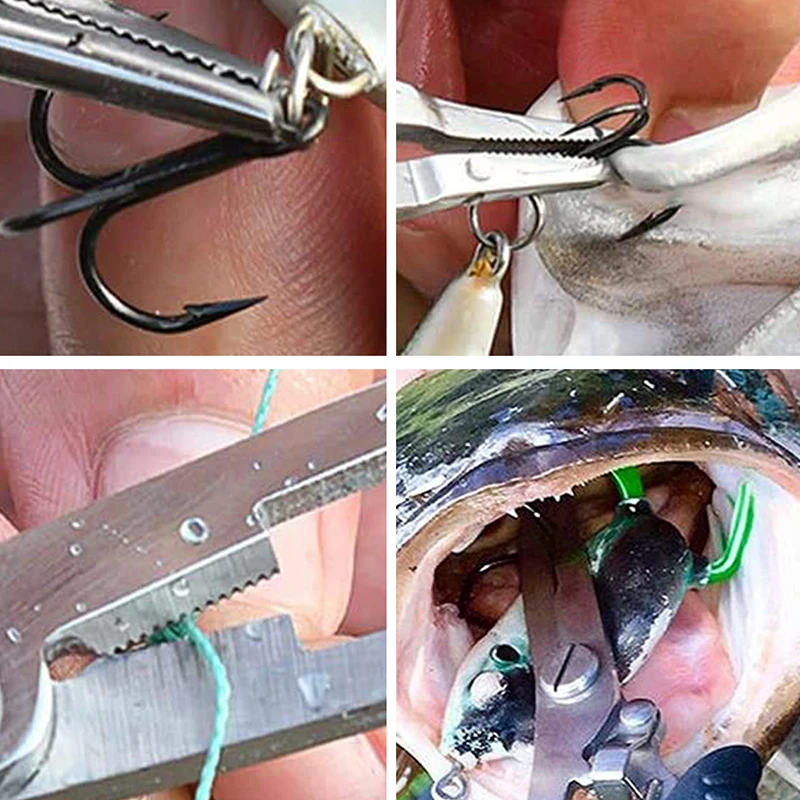 Edelstahl Angeln Greifer Professionelle Angeln Lip Grabber Werkzeug, Fisch Grabber Clip Fisch Control Tackle – Detail 13