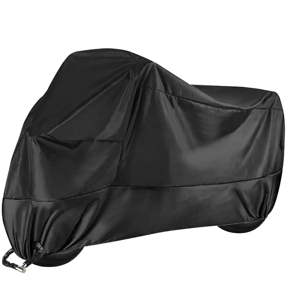 Motorcycle Cover Waterproof All Season Dustproof  Protective Outdoor Indoor Scooter  Wear-resistant Fabric Motorbike Cover