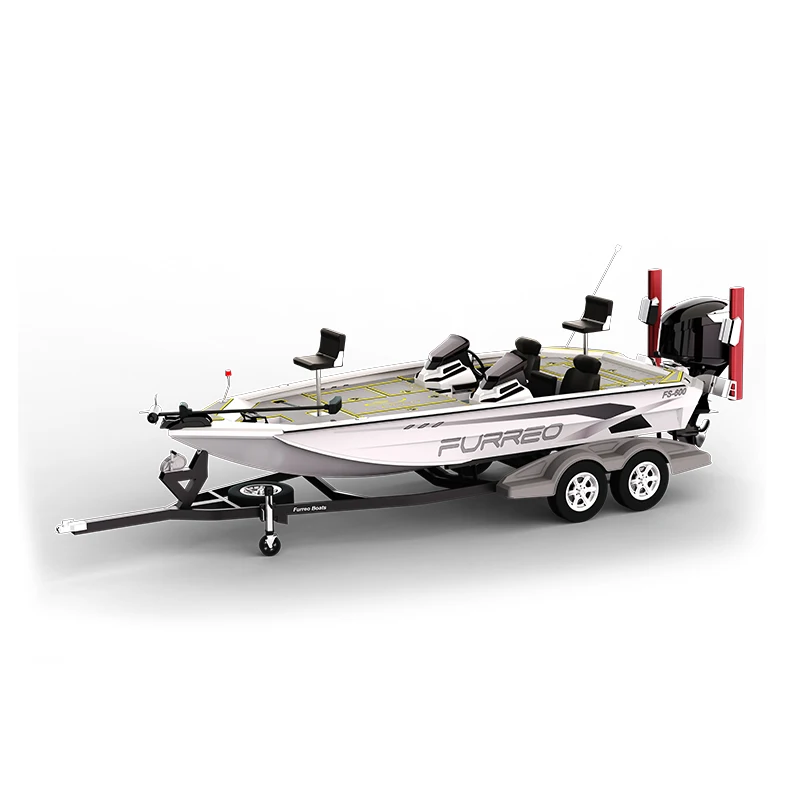 Small Luxury Aluminum Alloy Bass Boat Stable Light Weight High Performance 150HP 75-90km/h