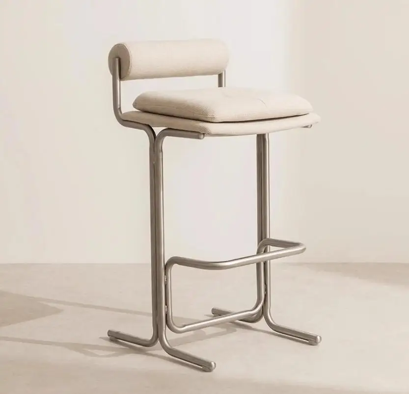 كرسي بار عالي إبداعي معدني مخصص على طراز العصور الوسطى من Home Island #6