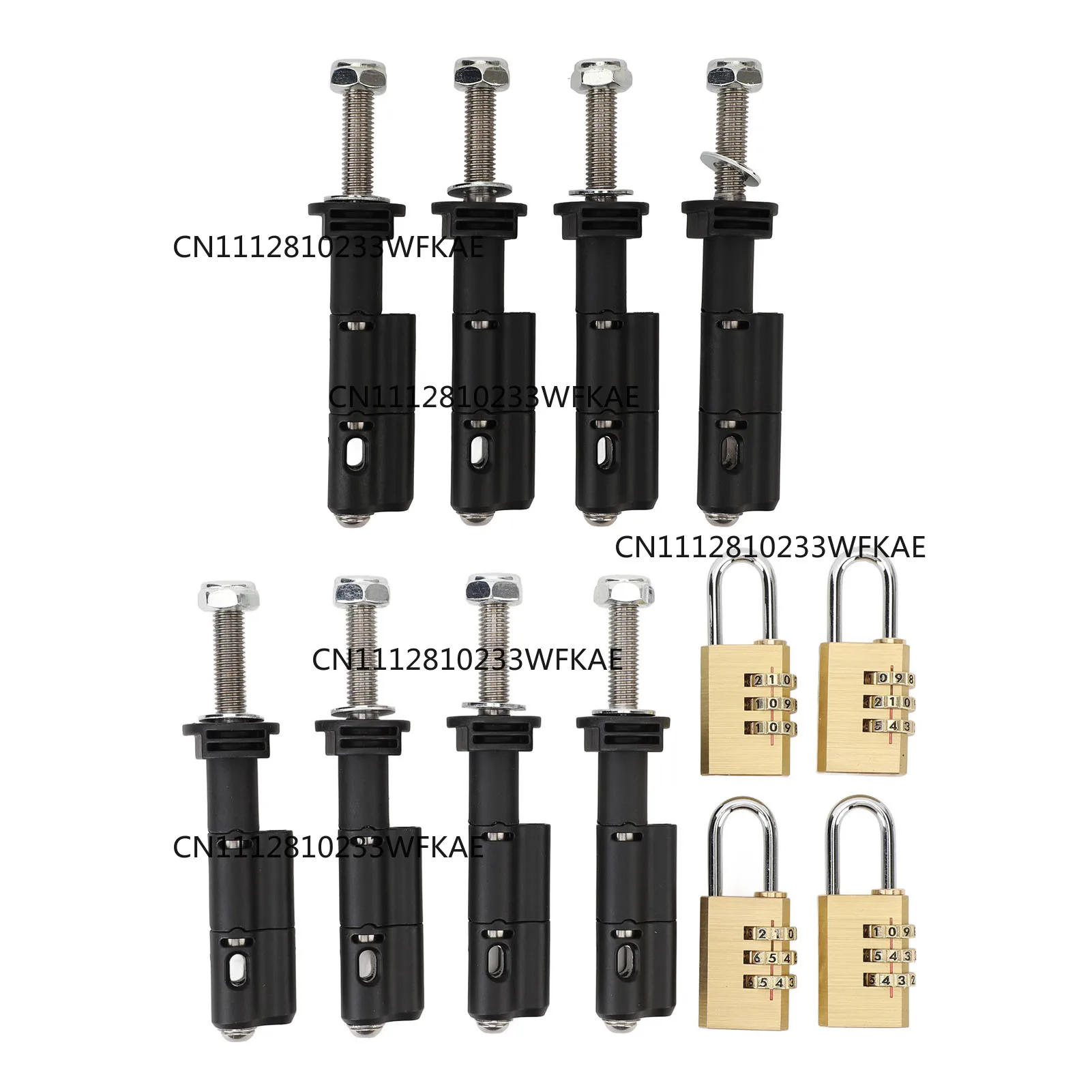 Traction Board Mounting Pin Set Easy Installation Reliable Safety Mounting Pin for MaxTrax MKII Recovery/Traction Boards