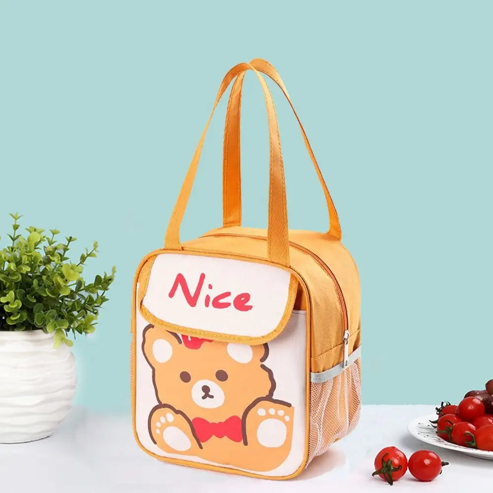 Easy To Clean Portable Lunch Bag Waterproof Large Capacity Dinner Bags Fashion Design Durable Handy Bag Food