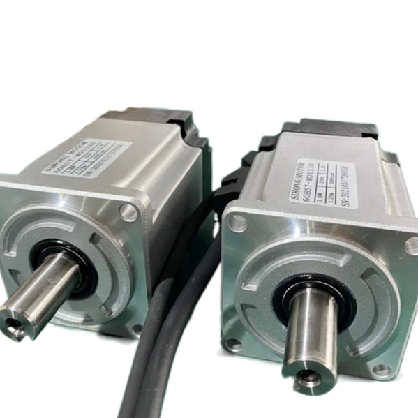 2024 Siheng Motor Direto da fábrica 5 pólos 600W 220V AC Servo Motor 1.93nm Driver Codificador absoluto 17 bits monofásico 3000rpm
