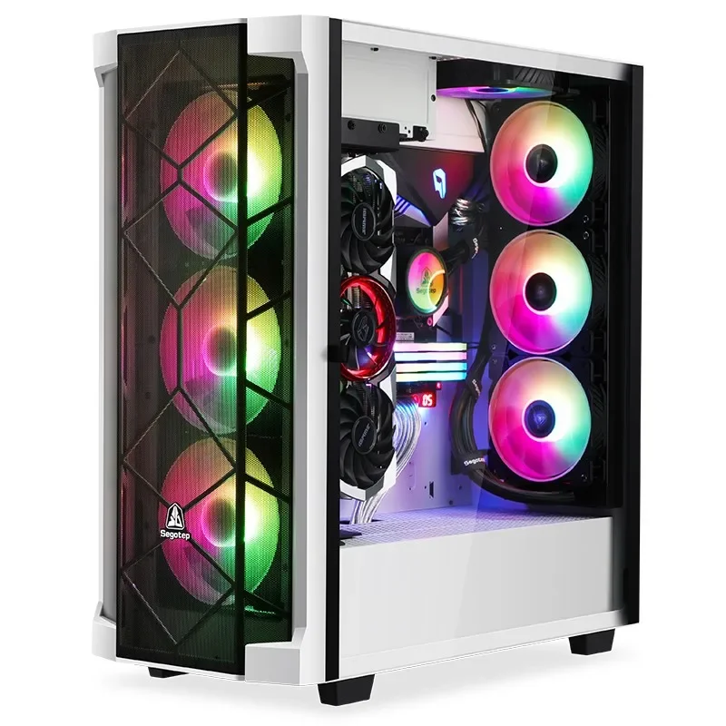 Segotep Phoenix T1 EATX Full Tower Gaming PC Komputer stacjonarny Gaming ITX Obudowa ATX Obudowa komputera i wieże CPU