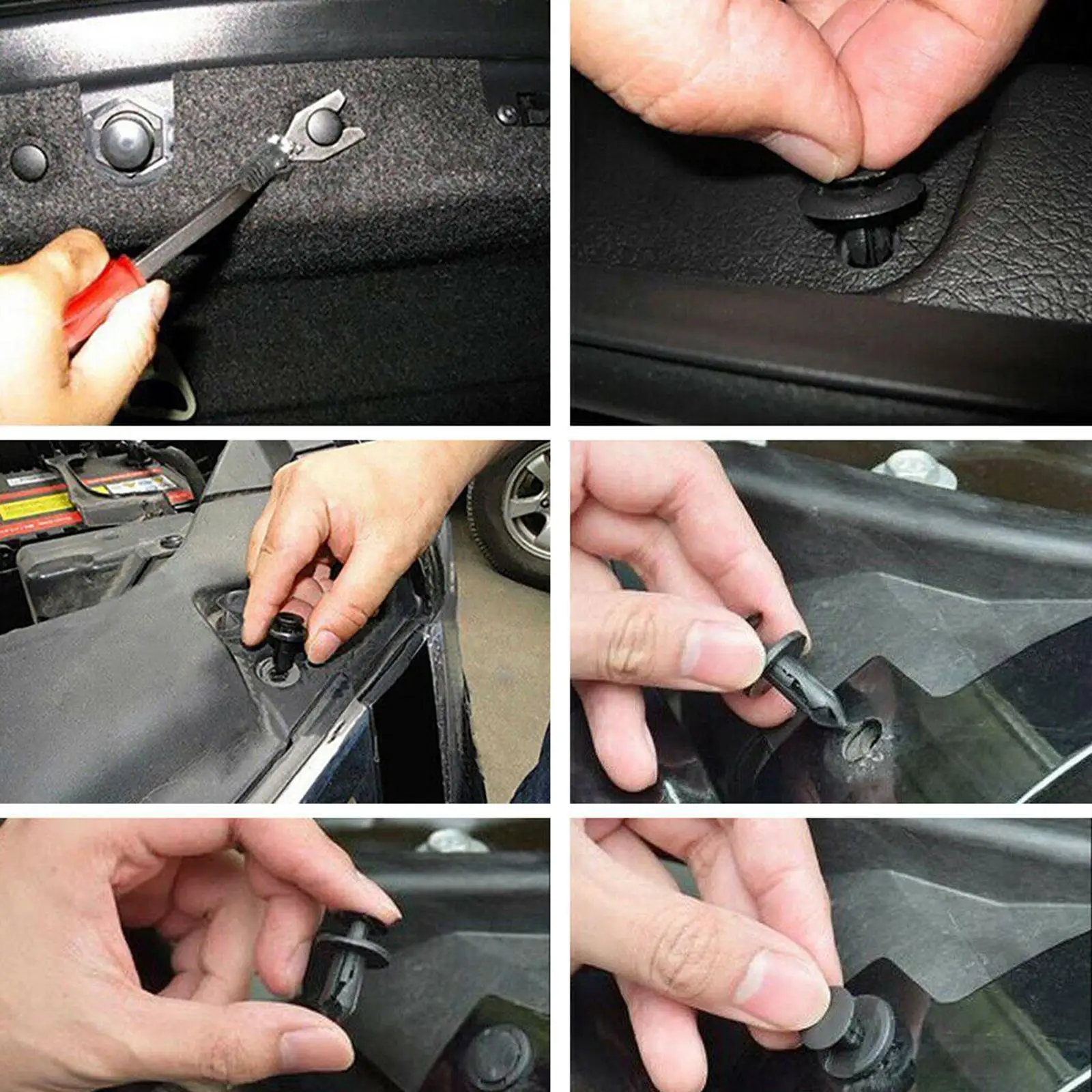 

620PCS Car Retainer Clips Rivets Fasteners Assorted Repair Kinds