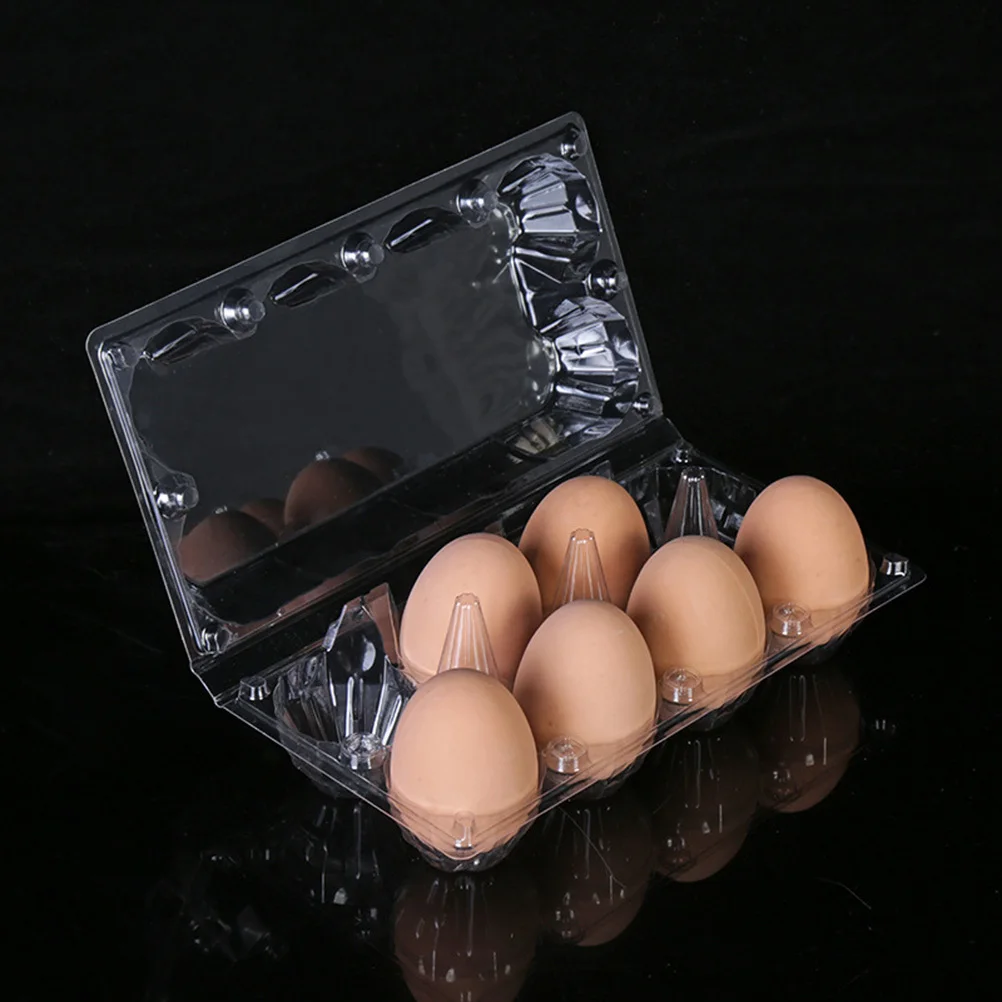 

30 Pcs Egg Tray Packaging Box Separation Rack Eggs Storage Container Carrier Automatic