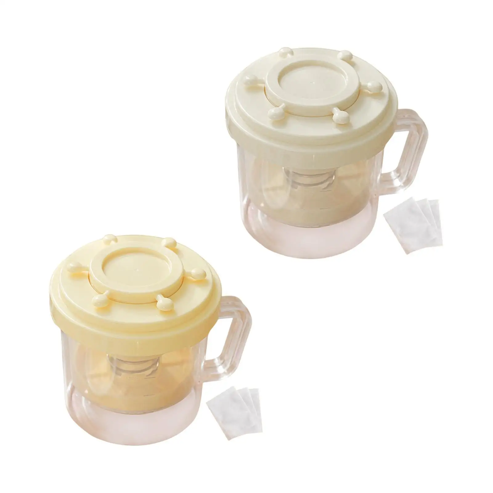 Colador de yogur griego, colador de malla fina, fabricante de queso, fácil de usar, separador de suero doméstico, gabinete, refrigerador, yogurtera